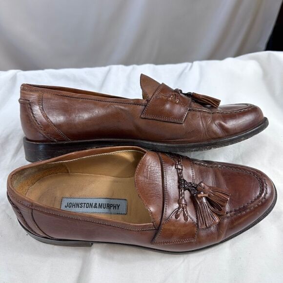 Johnston and Murphy men\'s tassel loafers main image 6